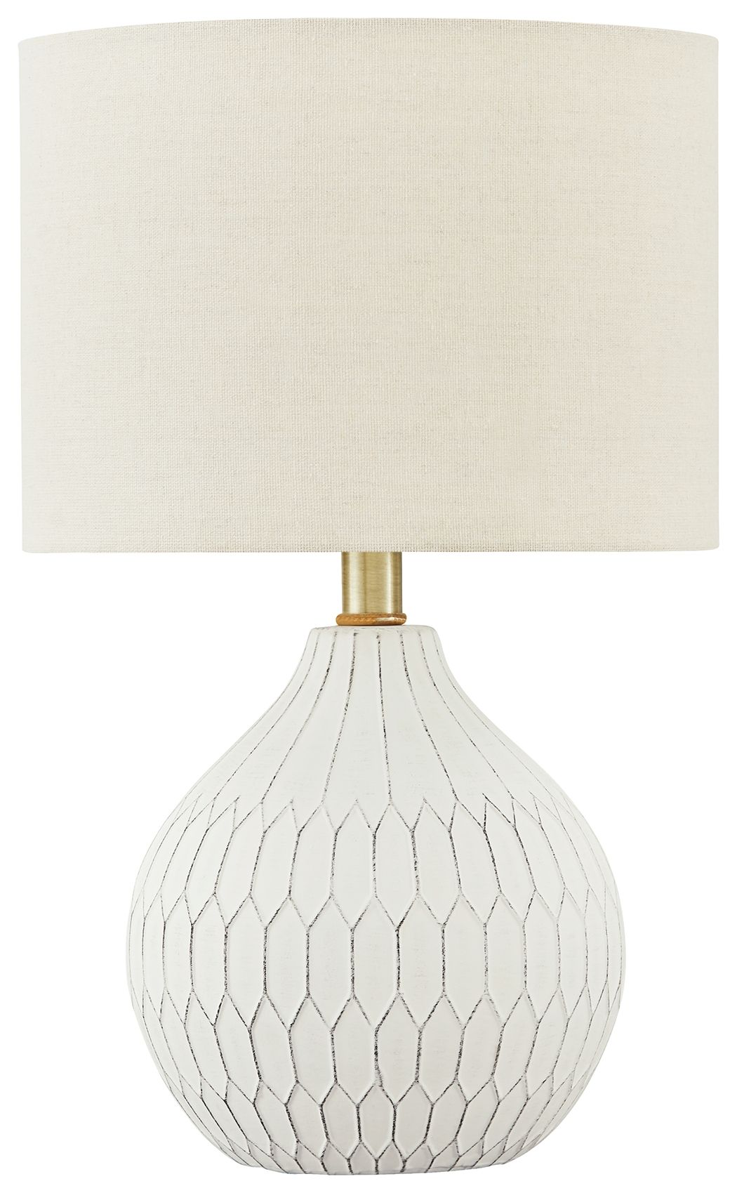 Wardmont - White - Ceramic Table Lamp
